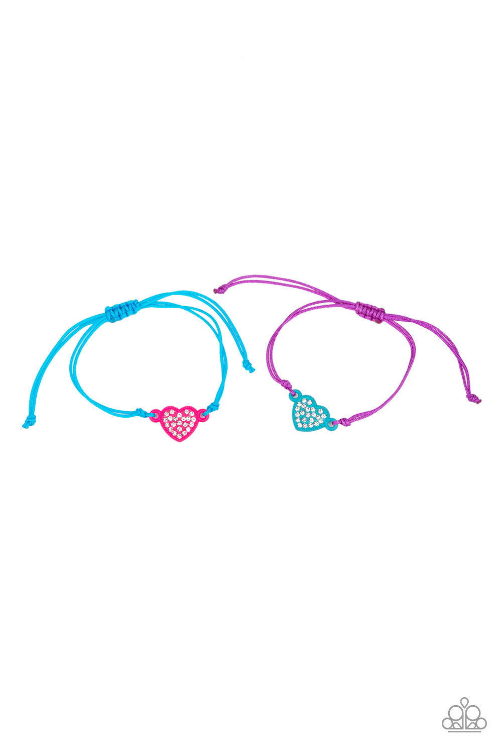 Starlet-Shimmer - Assorted Heart Slide Bracelet