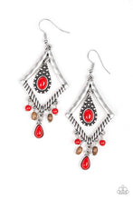 Load image into Gallery viewer, Southern Sunsets - Red Earrings
